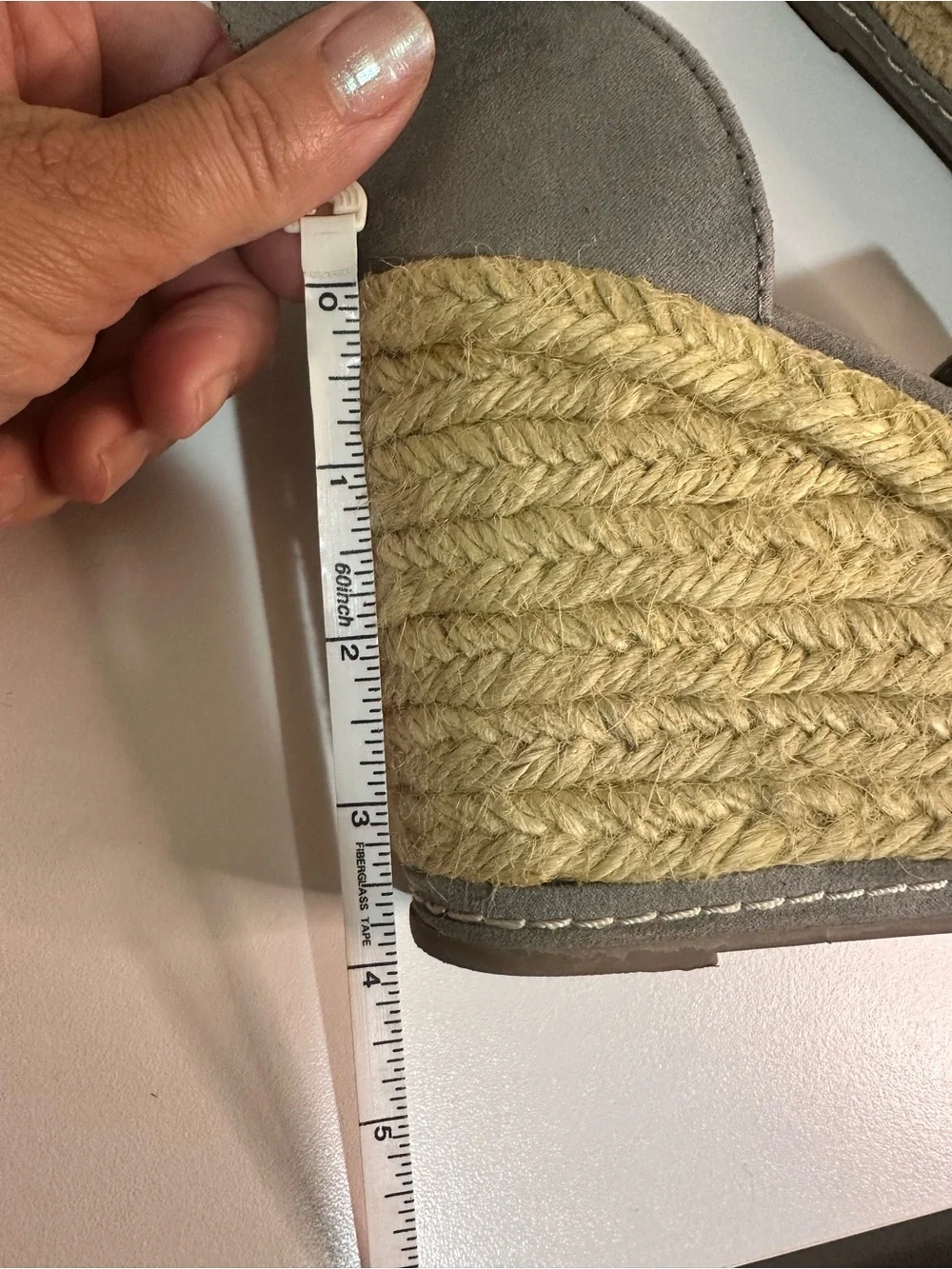 Target suede espadrille